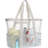 1Pcs Large Mesh Beach Tote Bags for Sand Toys, Family Travel, Grocery, Reusable Shopping-1432459058