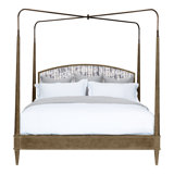 Anderkit Solid Wood Canopy Bed