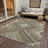 Solene Brown Washable Indoor-Outdoor Rug - -1053039334