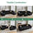 Tremee U Shaped Modular Velvet Sectional Couch-86786413