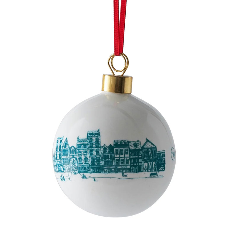 6cm Porcelain China Bauble