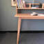 Bureau moderne en bois de hêtre avec bibliothèque-787512184