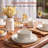 Famiware 24 Piece Dinnerware Set, Service for 8-1808127044