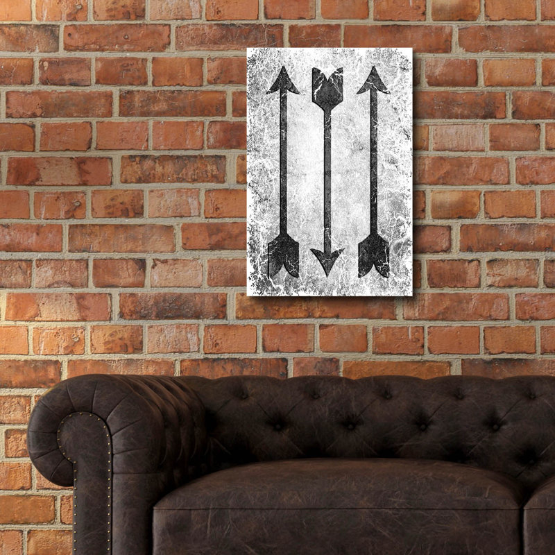 " Arrow 2 " Print, 24" H x 16" W x 0.2" D