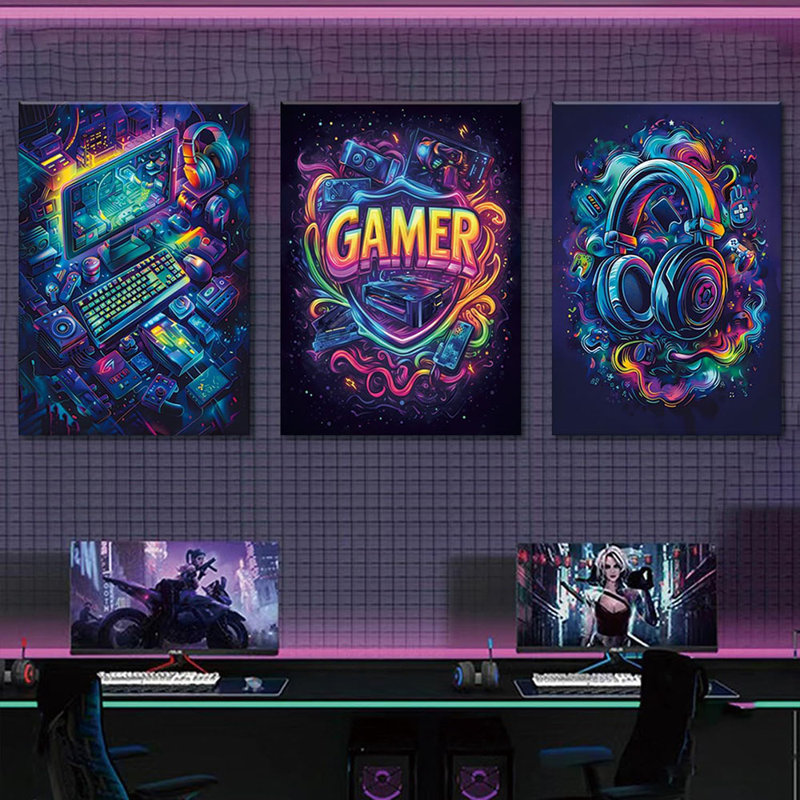 Framed Wall Art on Canvas