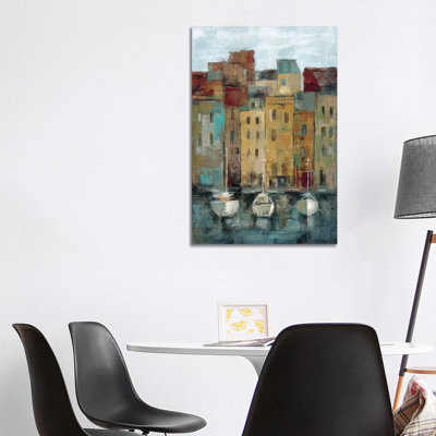 «Old Town Port II» par Silvia Vassileva - reproduction d'art
