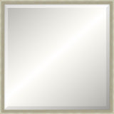Warm Silver Ridgeline Mirror