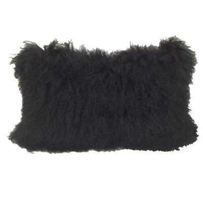 15" X 25" Lambswool Down Throw Pillow