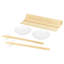 7Pc Sushi Set Round White