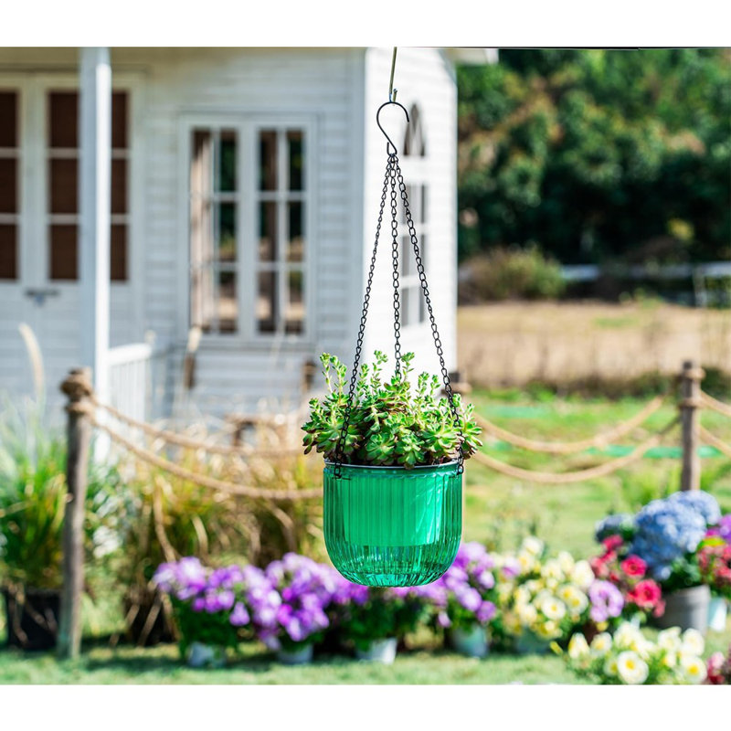 Ensemble de 2 pots à fleurs suspendus
