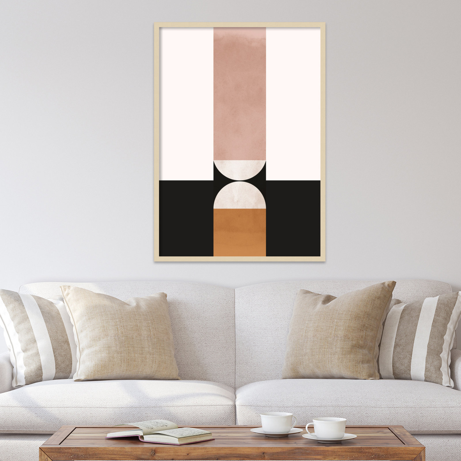 Venice 2 by Alexander Ginzburg, Brown, 42.25" H x 30.25" W x 0.88" D