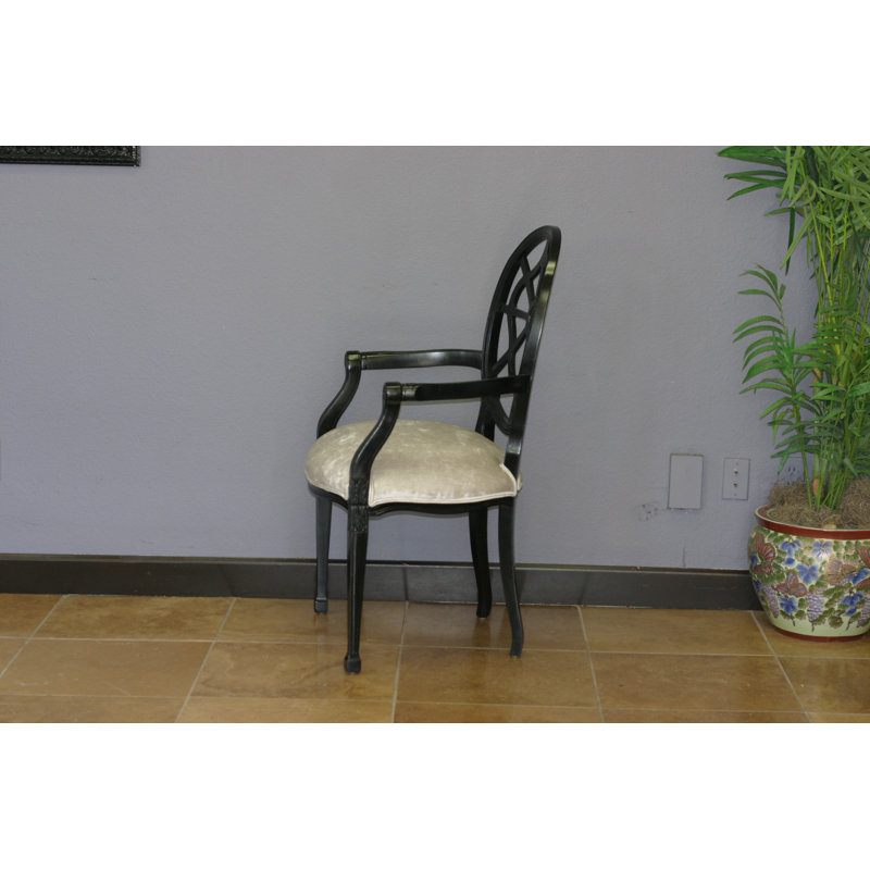 Fauteuil rembourré blanc cassé Mcspadden