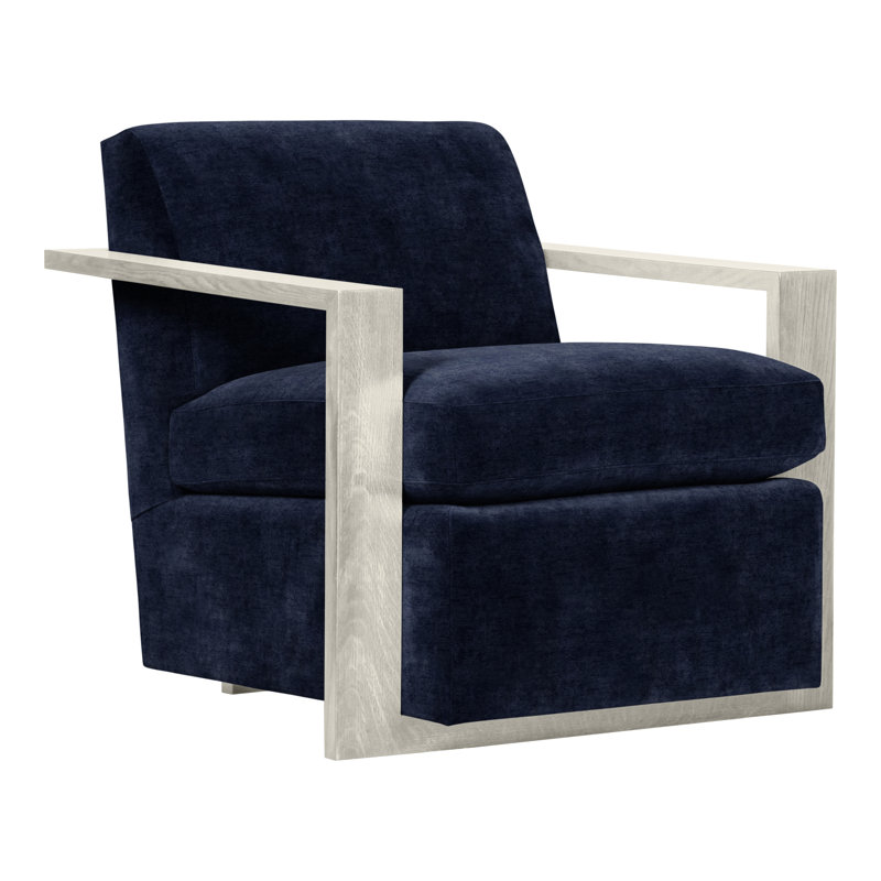 Thom Filicia Home 32" Wide Upholstered Armchair, Wrenn, Nadia Eclipse