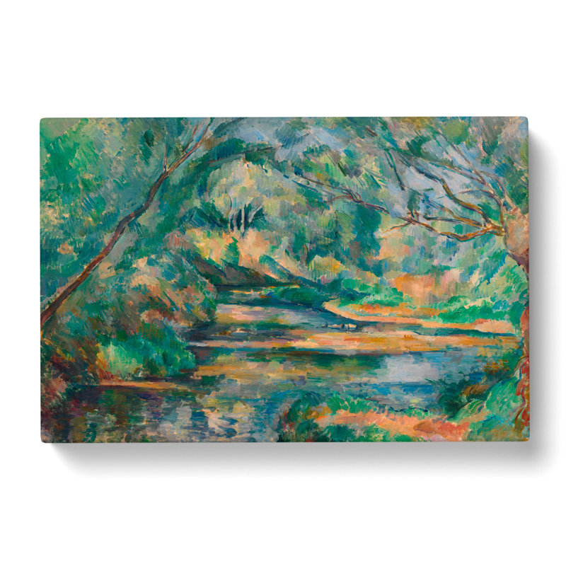 The Brook by Paul Cezanne - Wrapped Canvas, 40cm H x 60cm W x 3cm D