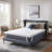 Gel-Infused Memory Foam Mattress Topper with Removable Bamboo Cover-1179155651-1185202568