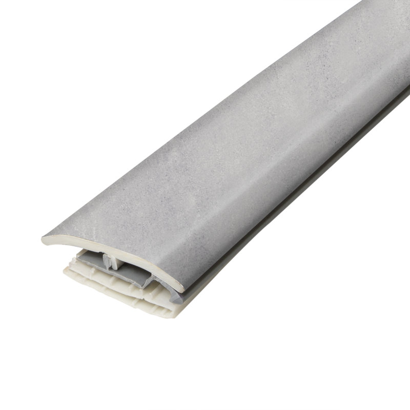 Moulure pour escalier en vinyle Performance Performance, Marbre vison argenté