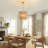 4 - Light Dimmable Rattan Lantern Chandelier