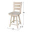 Tabouret de bar rotatif Kinnaird-43736456