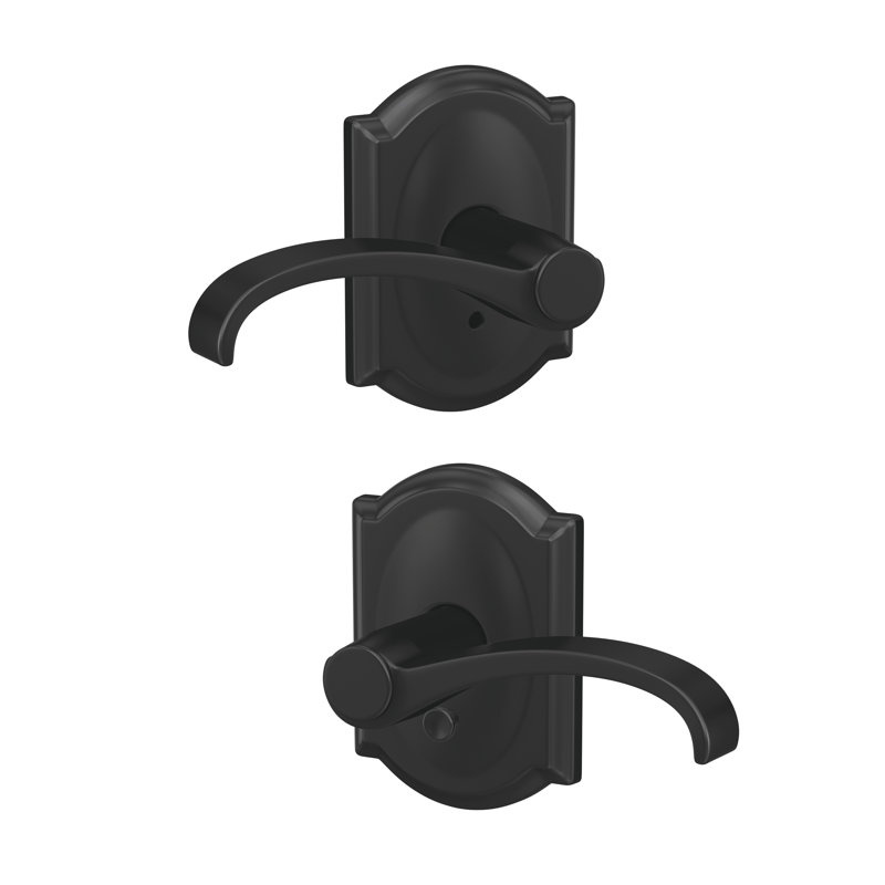 Levier de salle de bain Whitney, Noir mat
