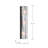 Veil 4.75" Wide 3-Light Vanity
