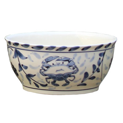 Blue Crab Small Mixing Bowls