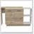 Light Oak 4-Shelf 6-Door 2-Piece Kitchen Set, Ideal for Ample Storage and Modern Aesthetic in Any Kitchen
