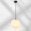 Kiryazov 1 - Light Black Globe Glass Pendant