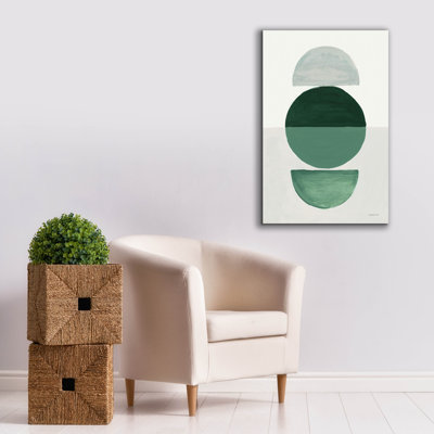 «Inentre 1 vert» par Danhui Nai, art mural sur toile