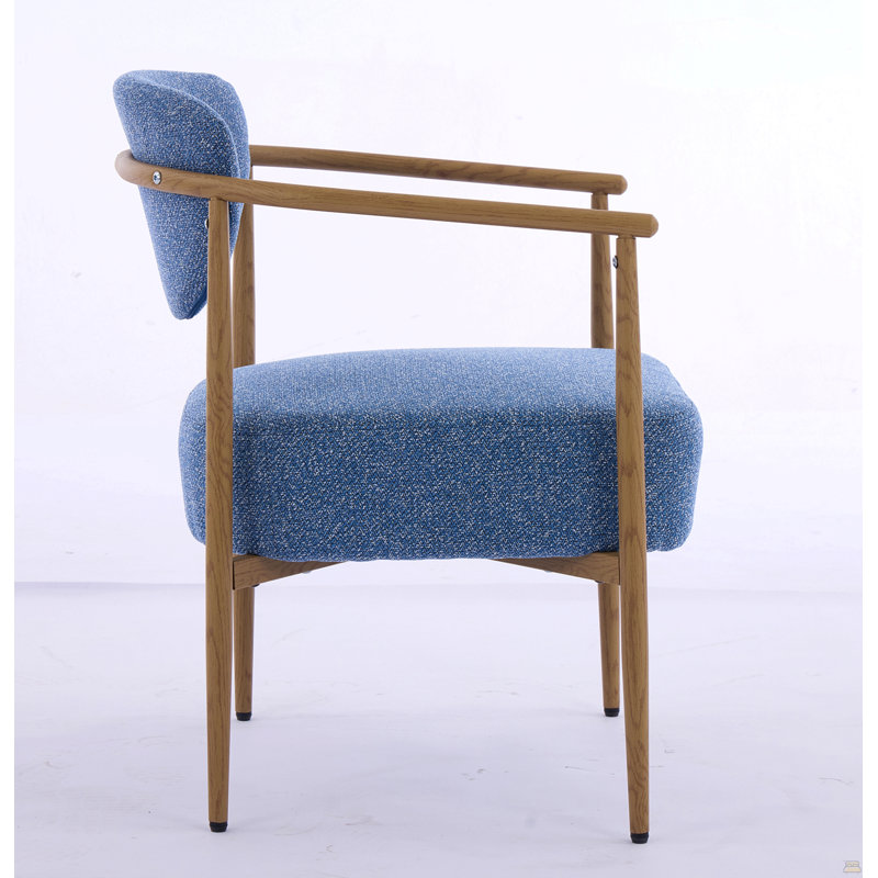 Housse en tissu, chaise de salle à manger, Bleu