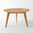 Fjord 29.5"W Solid Oak Small Modern Round Coffee Table-786520227-786520284-779171359