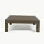 OANA LEFT CORNER BENCH AND COFFEE TABLE, WHITE