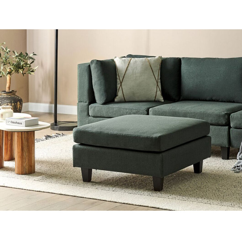 UNSTAD 76cm Wide Standard Ottoman, Dark Green
