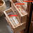 Modern Walnut Solid Wood Display Stand