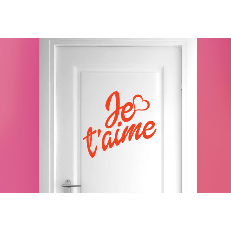 Wall Decal, Orange