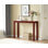 Console moderne pour le hall d'entrée ou le salon, table de canapé étroite avec un design rectangulaire élégant pour le couloir ou le canapé derrière