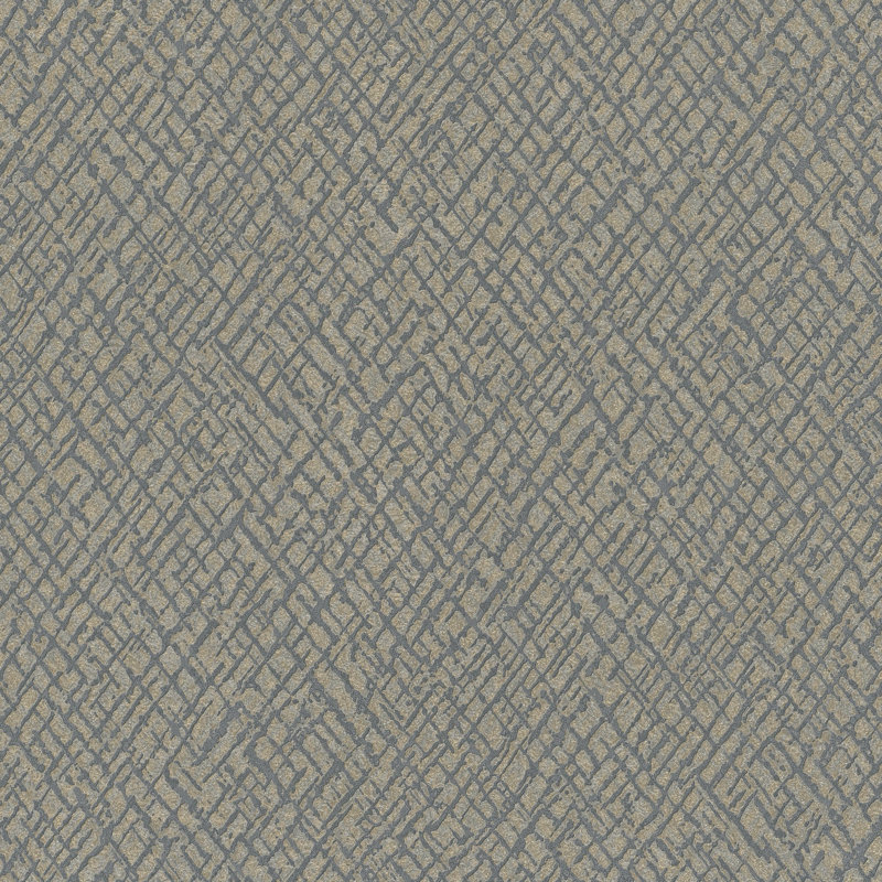 Air Collection Crosshatch Effect Textured Wallpaper Roll, Brown