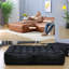 Adjustable Modular Sectionals Sofa, Breathable Pu Leather, Modern Design For Living Room