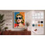 Sixties Cool Retro - Wrapped Canvas-4646871-4646879