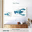 Homard Brampt bleu turquoise-107719377