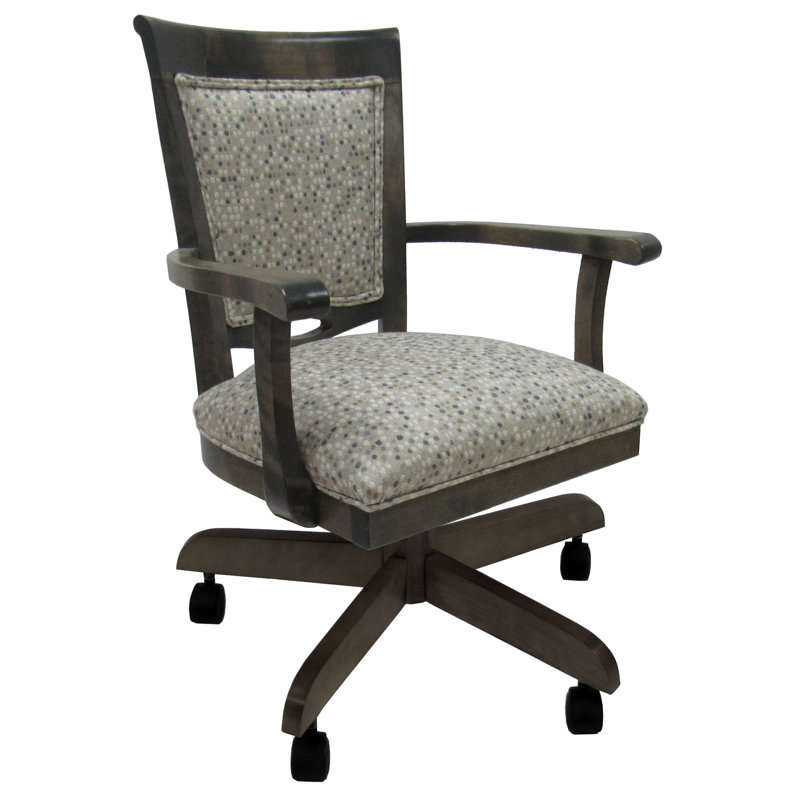 Fauteuil rembourré Lapradd, Gris clair, Gris