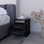 Table de chevet 2 tiroirs Wenge