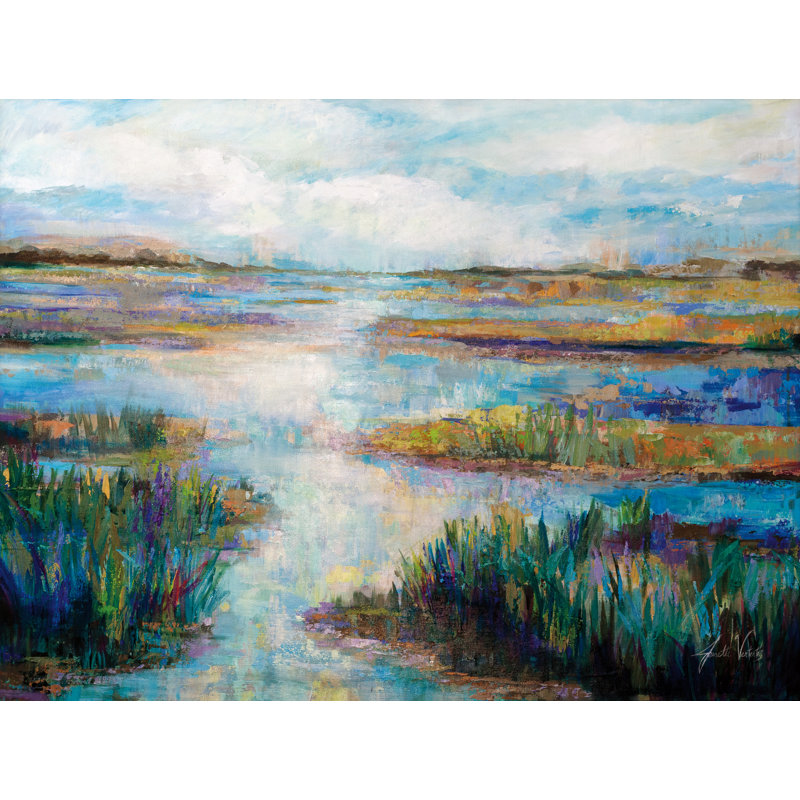 «Salt Air» par Jeanette Vertentes, Non, H 12 po x l 16 po, Toile tendue