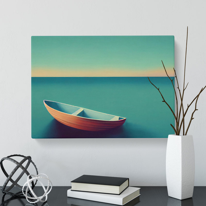 Modern Sailing Boat Vol.3 - Wrapped Canvas, 40cm H x 60cm W x 3cm D