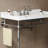 36" Retro Modern Ceramic Console Bathroom Vanity with Metal Stand-1648995971-1658451166-1666580697