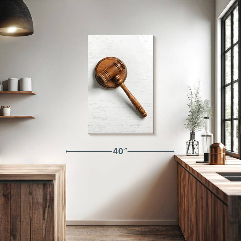 Alcaraz marteau et bloc sonore, H 36 po x l 24 po