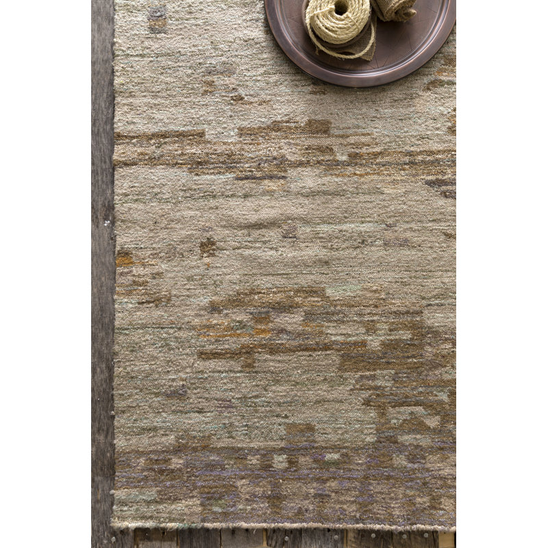 Viscose Abstract Indoor Rug, Rectangle 8' x 11'