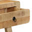 90cm Solid Wood Console Table-1389622249