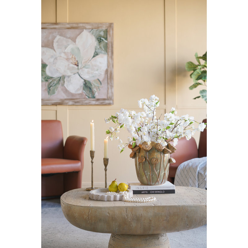 Vase réactif 12X12X11 ", 10,8 po H x 12,2 po x 12,2 po P