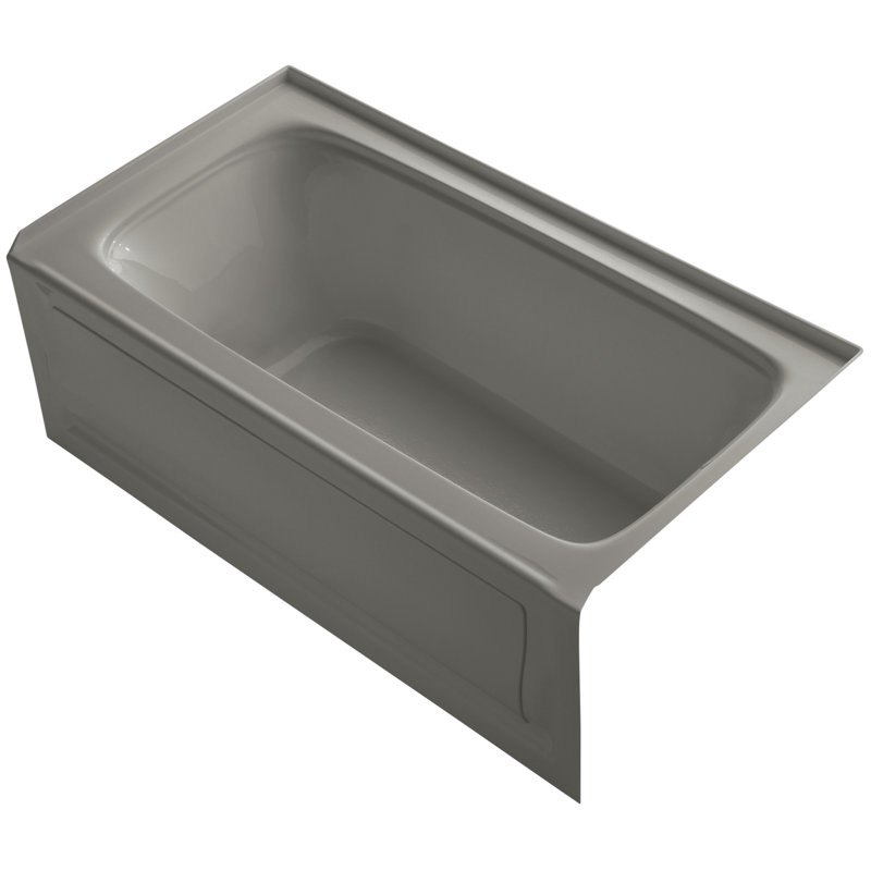Baignoire de trempage 60" x 32" bancroft, Cachemire, Droite