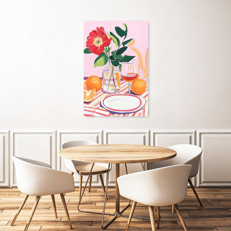 «Vibrant Still Life», impression d'art mural coloré et vibrant, 48" H x 32" W